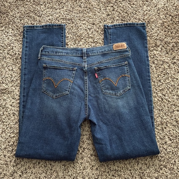Levi’s 505 Jean Straight Leg Women’s SZ 27 Blue - Picture 1 of 11